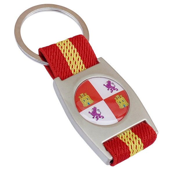 Llavero Cinta Elástica Castilla y Leon