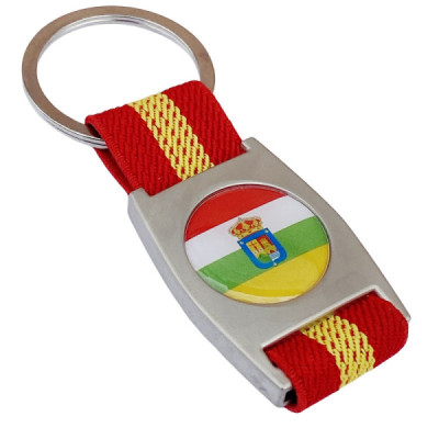 Llavero Cinta Elástica La Rioja