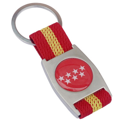 Llavero Cinta Elástica Comunidad de Madrid