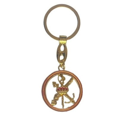 Llavero Metal Legión Escudo Vacio