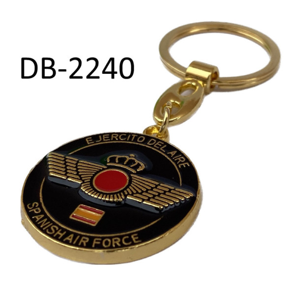 Llavero Metal Ejército del Aire