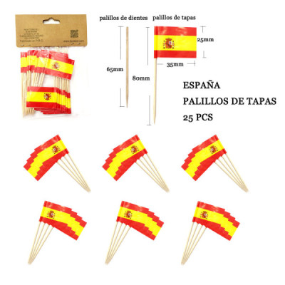 Palillos España 25pcs