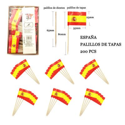 Palillos España 200pcs