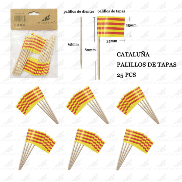 Palillos Cataluña 25pcs