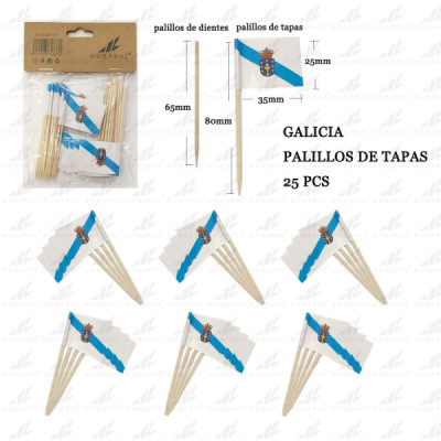Palillos Galicia 25pcs