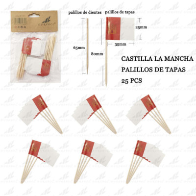 Palillos Castilla-La Mancha 25pcs