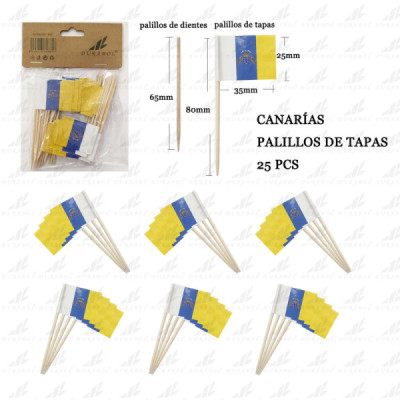 Palillos Canarias 25pcs
