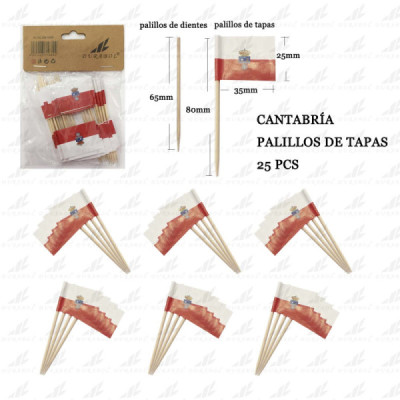 Palillos Cantabria 25pcs