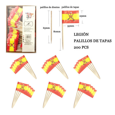 Palillos Legíon 200pcs