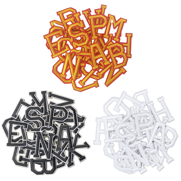 81 Parches A-Ñ-Z 3 Color