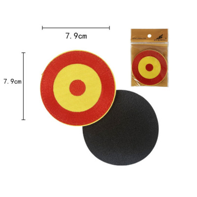 Parche con Velcro Escarapela 8x8cm