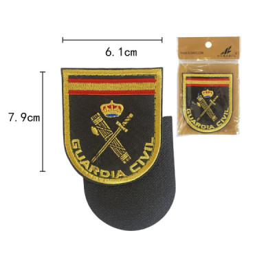 Parche con Velcro Guardia Civil Escudo 8x6.5cm
