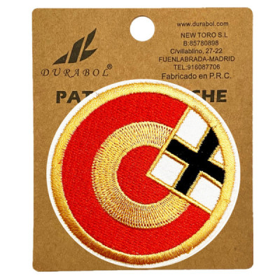 Parche Escarapela Cruz de San Andres 7.5cm