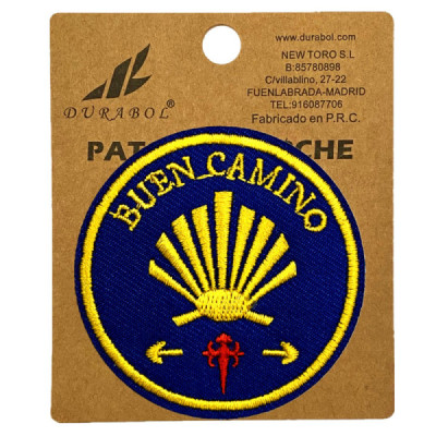Parche Buen Camino Estrella 7.8cm