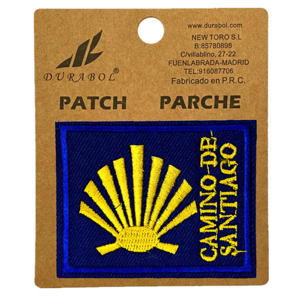 Parche Estrella Camino de Santiago 7.8cm