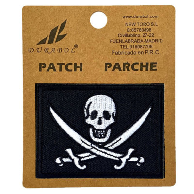 Parche Bandera Pirata Jack 7.8cm