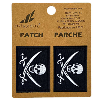 Parche Bandera Pirata Jack 5.5cm