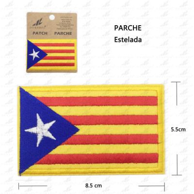 Parche Estelada Blava 8.5cm
