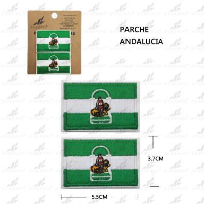 Parche Bandera Andalucía 5.5cm