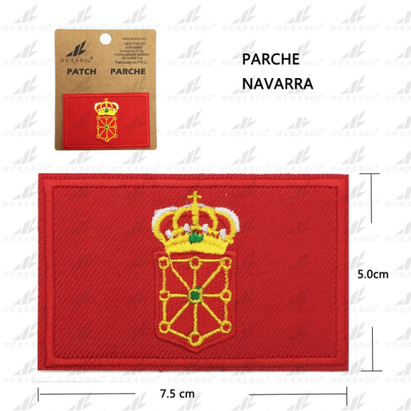 Parche Bandera Navarra 7.5cm