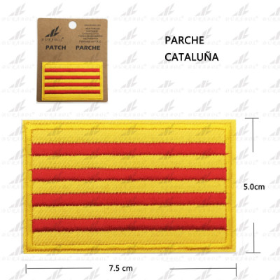 Parche Bandera Cataluña 7.5cm