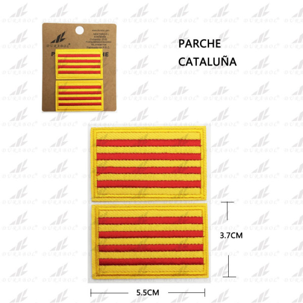 Parche Bandera Cataluña 5.5cm