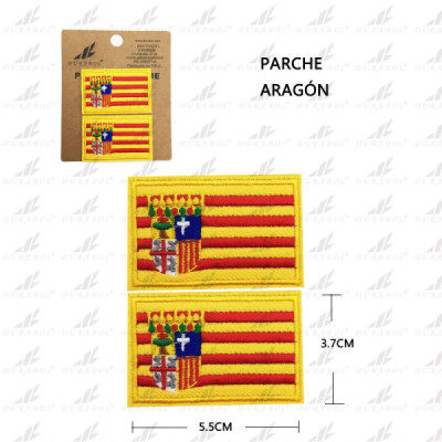 Parche Bandera Aragón 5.5cm
