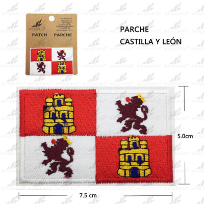 Parche Bandera Castilla y Leon 7.5cm