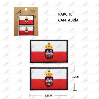 Parche Bandera Cantabria 5.5cm