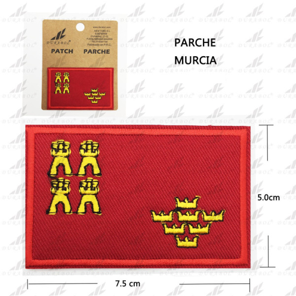 Parche Bandera Region de Murcia 7.5cm