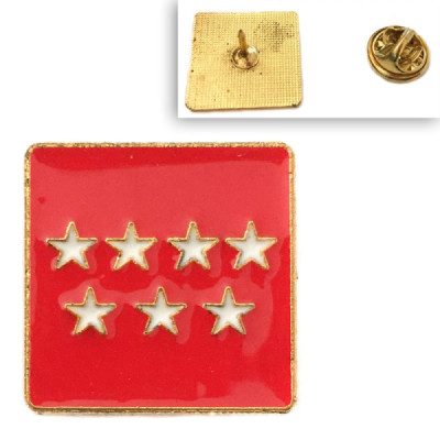 Pin de Solapa Bandera Comunidad de Madrid
