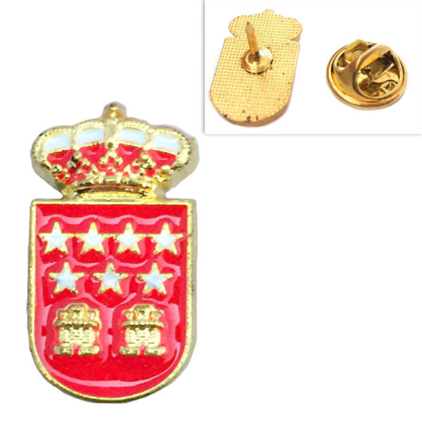 Pin de Solapa Escudo Comunidad de Madrid