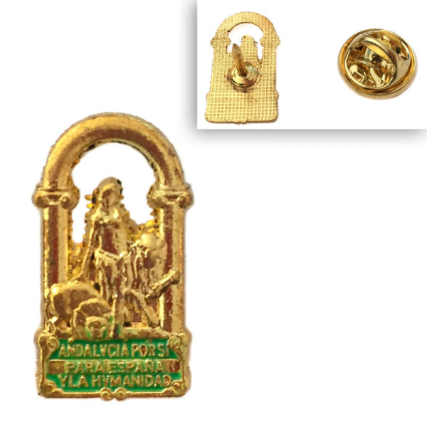Pin de Solapa Escudo Andalucía