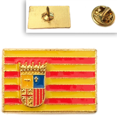 Pin de Solapa Bandera Aragón