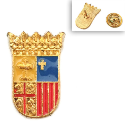 Pin de Solapa Escudo Aragón