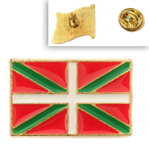 Pin de Solapa Bandera Ikurriña
