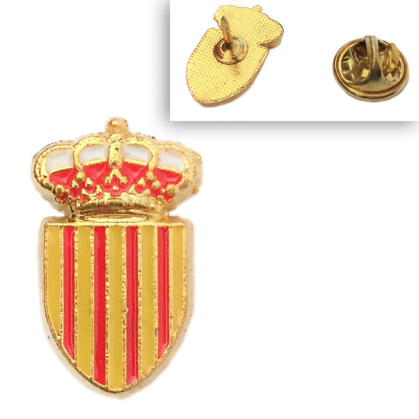 Pin de Solapa Escudo Cataluña