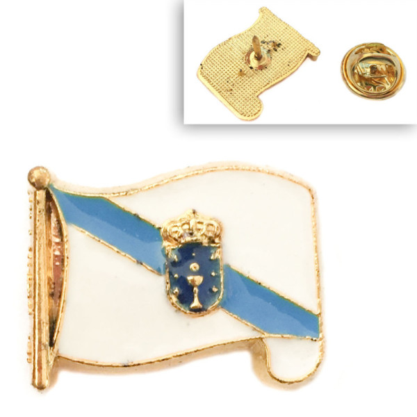 Pin de Solapa Bandera Galicia