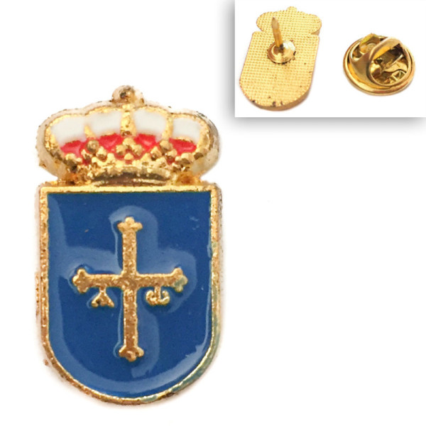 Pin de Solapa Escudo Asturias