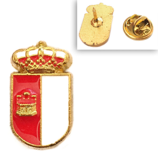Pin de Solapa Escudo Castilla-La Mancha