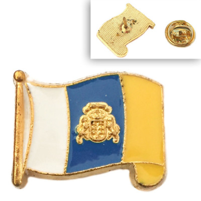 Pin de Solapa Bandera Islas Canarias