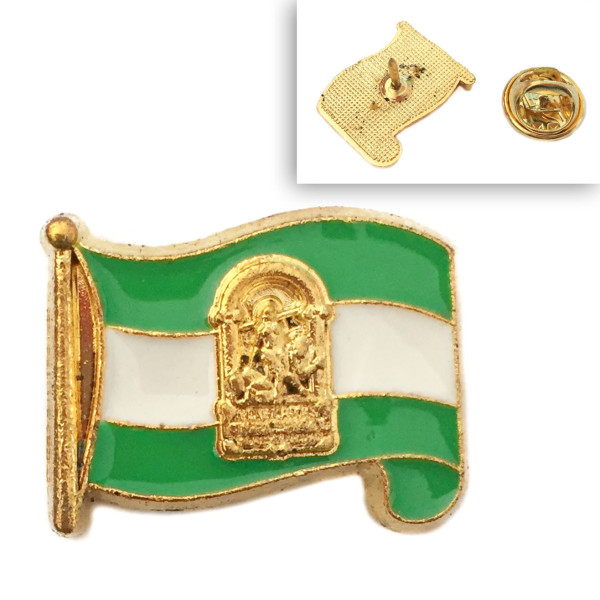 Pin de Solapa Bandera Andalucía