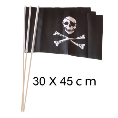Bandera de mano Pirata Bandana 20X30CM