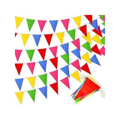 Cadena de Bandera Triangular Color 16X24CM-15pcs