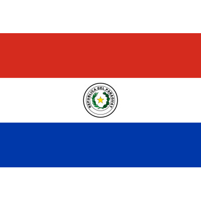 Comprar Bandera de Paraguay 150x90 cm de Poliéster | Alta Calidad