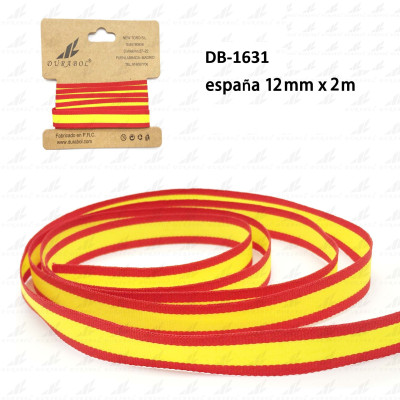 Cintas Pulsera Bandera España 12mm x 2m