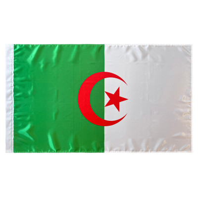 Comprar Bandera de Argelia 150x90 cm de Satén | Alta Calidad