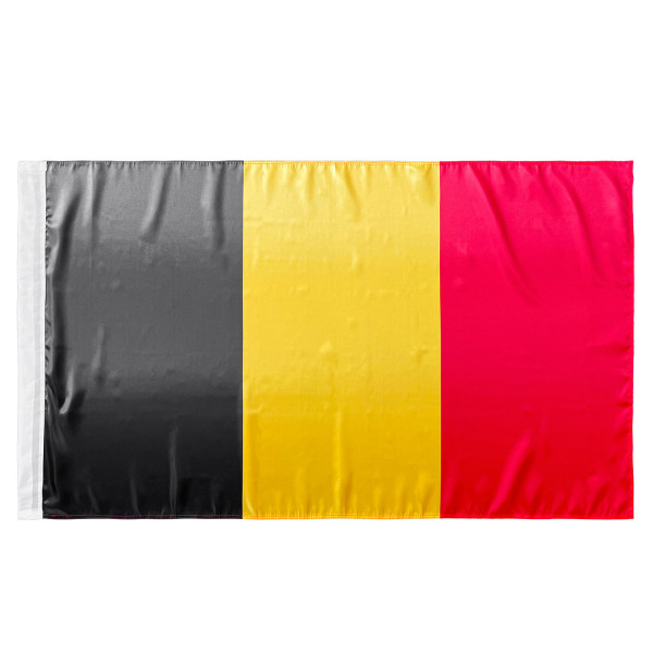 Bandera de Bélgica 150x90 cm Satén