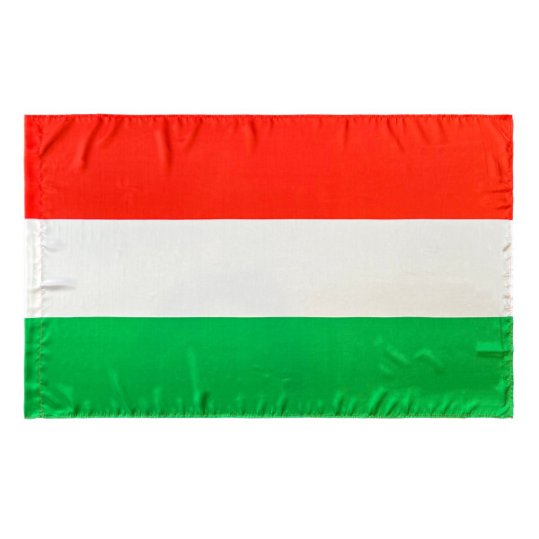 Bandera de Hungría 150x90 cm Satén