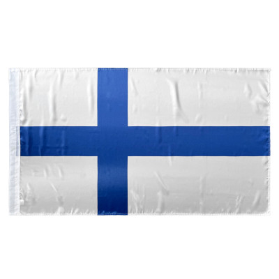 Comprar Bandera de Finlandia 150x90 cm de Satén | Alta Calidad